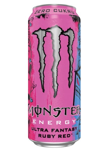 Monster Energy Ultra Fantasy Ruby Red (12 x 0,5 Liter blik PL)