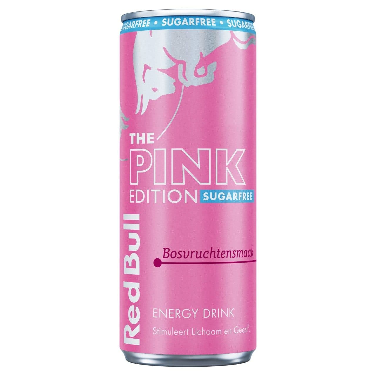 Red Bull Pink Edition Sugarfree 25cl Blikjes Tray 12 Stuks