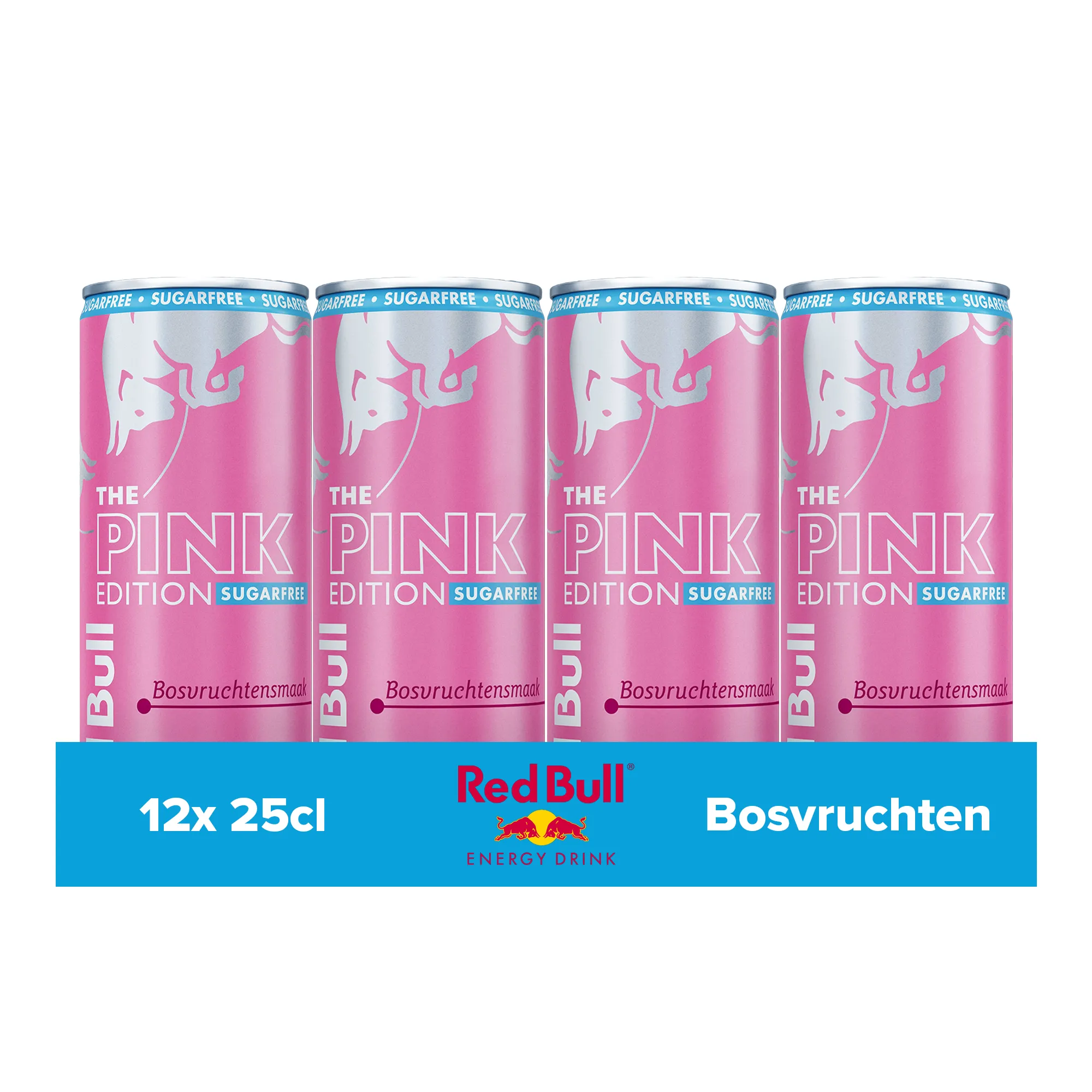 Red Bull The Pink Edition Sugarfree Bosvruchtensmaak