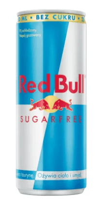 Red Bull Energy Sugar Free (24 x 0,25 Liter blik PL)