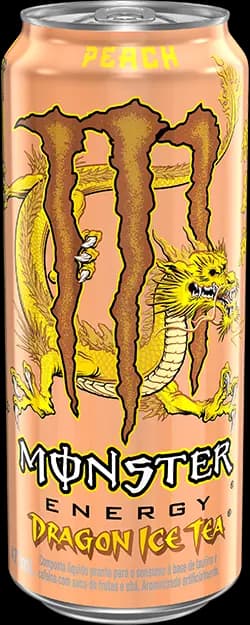 Monster Energy Dragon Ice Tea Peach (12 x 0,473 Liter blik Brazilië)