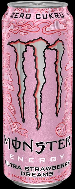 Monster Energy Ultra Strawberry Dreams (12 x 0,5 Liter blik PL)