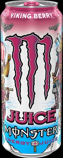 Monster Energy Juice Viking Berry (24 x 0,473 Liter blik USA)