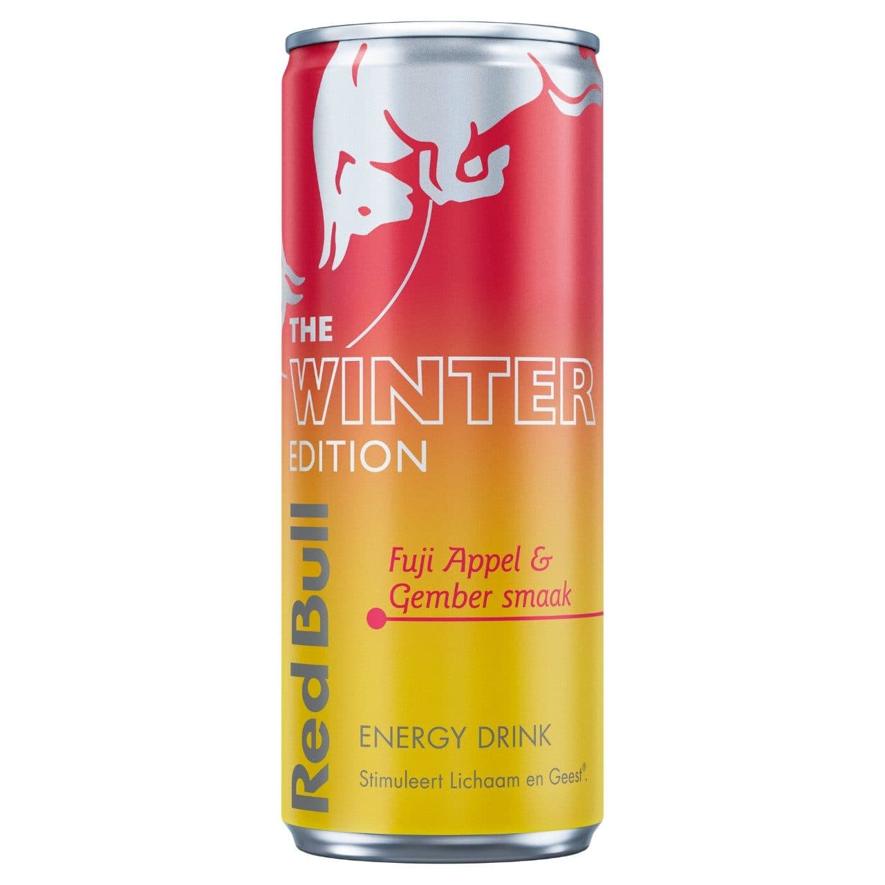 Red Bull Fuji Apple Winter Edition Blikjes 25cl Tray 12 Stuks