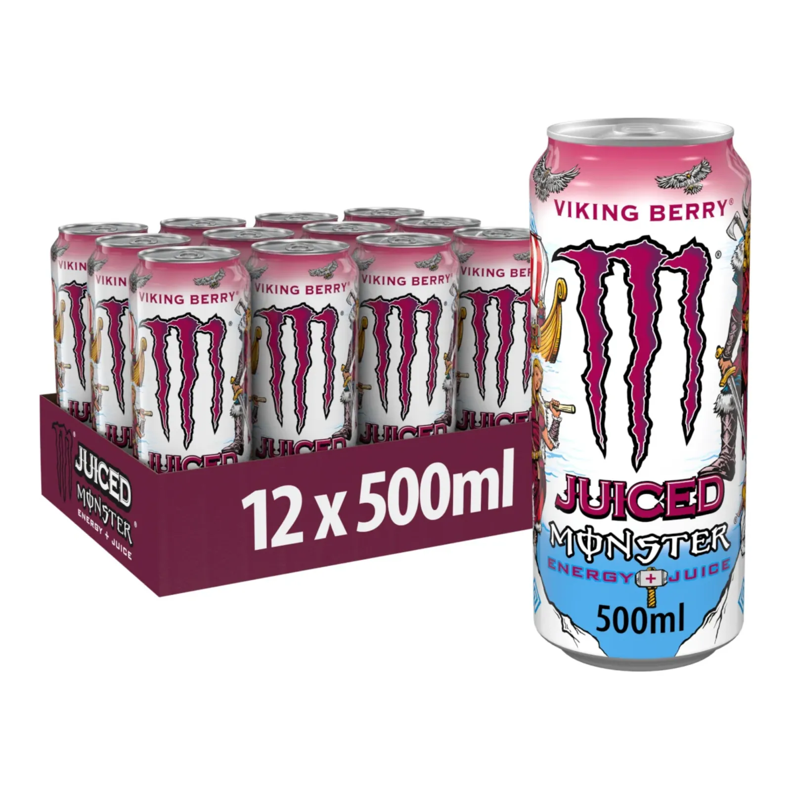 Monster Energy Juice Viking Berry blik (12x 500ml)